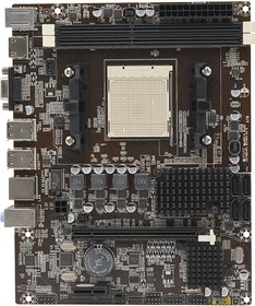 Фото 1/3 A780S-MA3 AFOX motherboard intel AMD® RS780 + AMD SB710/SB700, AMD Socket AM3 and AM3+, 10/100Mbps, Micro-ATX