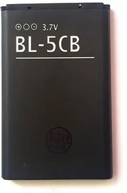 Аккумулятор (батарея) BL-5CB Amperin для Nokia 1280/1616/100/101/105 2017
