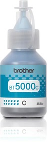Фото 1/10 Brother BT5000C для DCP-T310/T510W/T710W, 5000 страниц (А4) бутылка с чернилами для заправки встроенного контейнера печатающего устройства.