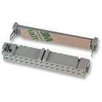 3419-6600, Ribbon Cable Connector, Socket, Straight, Contacts - 30, 2.54mm