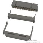 3421-6020, Conn Rect Industrial Cable Socket 20 Cont IDC 3000 Series Open End ...