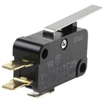 V-152-1C25, Basic / Snap Action Switches 15A 250VAC 250VDC 1.23N Screw Mount