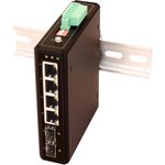 SW-80402/I Промышленный PoE коммутатор Gigabit Ethernet на 6 портов. sct1368