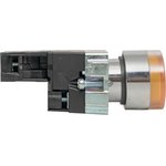 xb2-bw51-24, BA51 button with 24 V socket yellow NO PROxima
