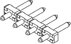 1546019-3, Pluggable Terminal Blocks 3 POS TERMI-BLOK PIN HEAD 180