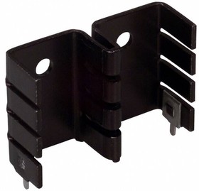 578622B03200G, Heat Sinks Channel Heat Sink for Dual TO220, Vertical, 13.2 Degree C/W, 1.91mm Hole, Tab