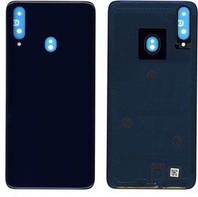 Задняя крышка для Samsung A207F Galaxy A20S (2019) синяя
