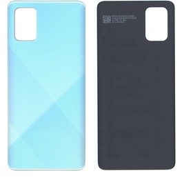 Задняя крышка для Samsung A715F Galaxy A71 (2019) синяя