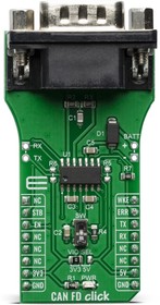 Фото 1/2 CAN FD Click TLE9252V Sensor Add-On Board for Infotainment Applications MIKROE-3933