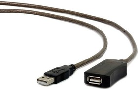 Кабель удлинительный USB A (M) - USB A (F), 10м, Filum FL-C-U2-AM-AF-10M