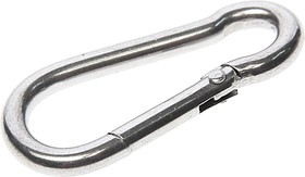 DIN5299С нержав., Карабин пожарный 3мм нержавеющая сталь А4