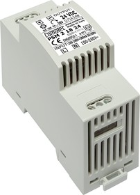 PSM2.18.24, PSM2 Switched Mode DIN Rail Power Supply, 90 260V ac ac Input, 24V dc dc Output, 750mA Output, 18W
