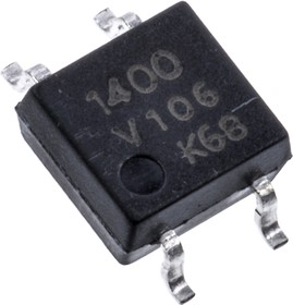 Фото 1/5 VO1400AEFTR, Solid State Relay, 0.35 A Load, PCB Mount, 60 V Load, 1.4 V Control