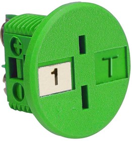 RMJ-U-R, Thermocouple Connector, Socket, Type U, Miniature, Round Hole/Face, 6 Positions, ANSI, RMJ Series