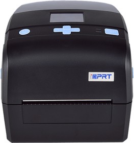 Фото 1/4 Принтер этикеток iDPRT iE4P, TT Label Printer, 4", 300DPI, 6IPS, 128/256MB, USB+Ethernet+RS232+USB HOST, 3.5inch LCD, RTC, ZPL-II, EPL2, DPL