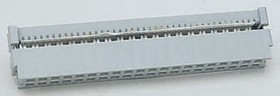 Фото 1/3 3414-6000, 34-Way IDC Connector Socket for Cable Mount, 2-Row