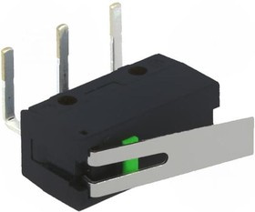 Фото 1/2 D2FS-FL-N-A, Basic / Snap Action Switches Hinge Lever - PCB Terms Right-angled