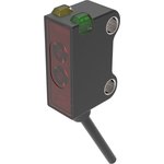 Retro Reflective Photoelectric Sensor, Block Sensor, 0.25 m Detection Range