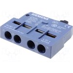 3RV2901-1E, Auxiliary contacts: NO + NC