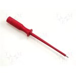 MPS 1 RT, Измерительный щуп; 60В; красный; Диам.конца: 1мм; Длина: 86мм