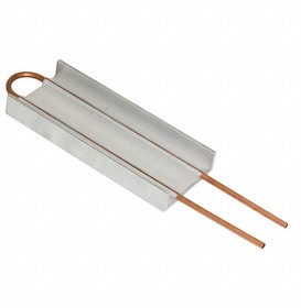 180-11-12C, Liquid Cold Plates, Liquid Cooling & Heat Pipes Liquid Cold Plate, Copper Tubing, 304.8x127.2x17.5mm
