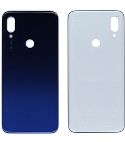 Задняя крышка для Xiaomi Redmi 7 синяя