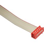 1483352-3, Micro-MaTch Series Flat Ribbon Cable, 8-Way, 1.27mm Pitch ...