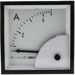 D72SD5A/2-001 SCALED 0/5A, D72SD Analogue Panel Ammeter 0/5A Direct Connected ...