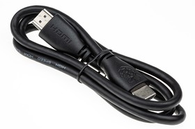 Фото 1/3 CPRP010-B-RS, 1m HDMI to HDMI Cable in Black