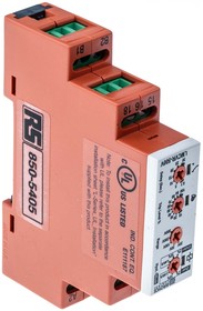 Фото 1/6 LMCVR-500V 24-230VAC/DC, Voltage Monitoring Relay, SPDT, 2 → 500V ac/dc, DIN Rail