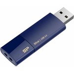 USB Flash накопитель 64Gb Silicon Power Blaze B05 Blue (SP064GBUF3B05V1D)