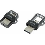 Флешка USB Sandisk Ultra Dual drive 128ГБ, USB3.0, черный [sddd3-128g-g46]