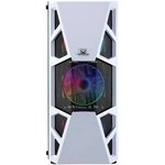 Корпус ATX Formula CL-3303W RGB, Midi-Tower, без БП, белый