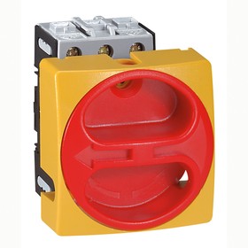 Фото 1/2 022102, 3P Pole Fixed Switch Disconnector - 25A Maximum Current, 7.5kW Power Rating, IP65