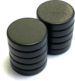 Фото 1/5 Неодимовый магнит 13х3 мм - 10 штук эпоксидка