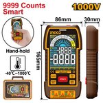 Мультиметр цифровой 1000В (10/20) INGCO DM110004 INDUSTRIAL