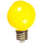 Лампа светодиодная, 230V E27 желтый, LB-371 25904