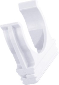 Крепеж-клипса для труб белая d25 мм 10шт.АТ-20125-010