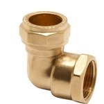 720038, Brass Compression Fitting, Elbow Coupler