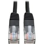 N002-004-BK, Cable Assembly Cat 5/Cat 5e 1.22m 26AWG RJ-45 to RJ-45 8 to 8 POS ...