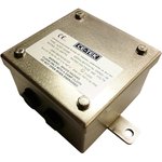 ACEX121280PA, ACEX Series Junction Box, IP66, 4 Terminals, ATEX, 120 x 120 x 80mm