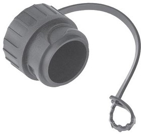 Фото 1/2 C016 00U000 001 1, Пылезащитная крышка, Protective Cover, Amphenol ecomate C16 Series Plug Circular Connectors