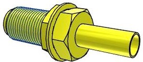 Фото 1/2 SMA-P-C-H-ST-CA1, RF Connectors / Coaxial Connectors 6 GHz, 50 Ohm SMA Jack or Plug, Cable Connector