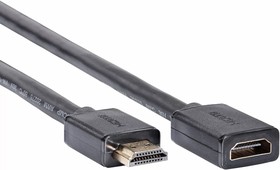 Фото 1/2 Кабель удлинительный HDMI - HDMI, 0.5м, Telecom TCG257MF-0.5M