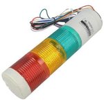QTG50MLF-3-24-RAG, Сигнализатор: сигнальная колонна, LED, красный/янтарный/зеленый