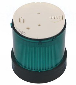 Фото 1/3 XVBC33, Сигнализатор: световой, лампочка BA15D, зеленый, 0-250ВDC, IP65