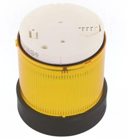 Фото 1/2 XVBC2B8, Сигнализатор: световой, LED, желтый, 24ВDC, 24ВAC, IP65, d70мм