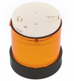 Фото 1/2 XVBC2B5, Сигнализатор: световой, LED, оранжевый, 24ВDC, 24ВAC, IP65, d70мм