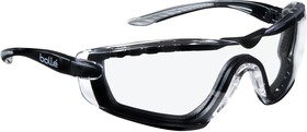 Фото 1/6 COBFTPSI, COBRA Anti-Mist UV Safety Glasses, Clear PC Lens