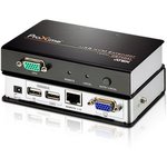 Переключатель ATEN CE700A-D(AT-G) Удлинитель, SVGA+KBD+MOUSE USB ATEN, 150 метр., HD-DB15+USB A-тип, Female, c KVM-шнуром USB 1.8м, Б.П. 220